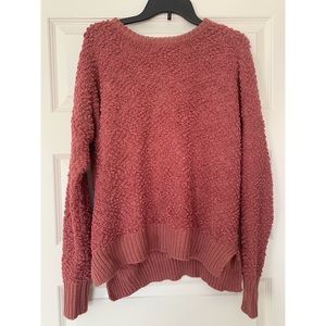 Pink Slouchy Loose Fit Soft Jumper Sweater